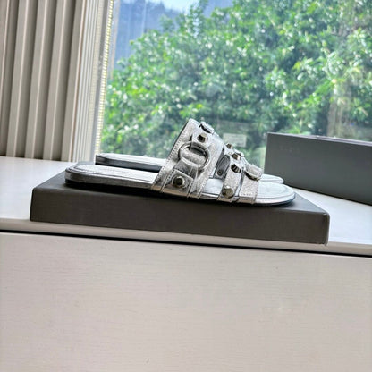 Edgy Stud-Designed Sandals