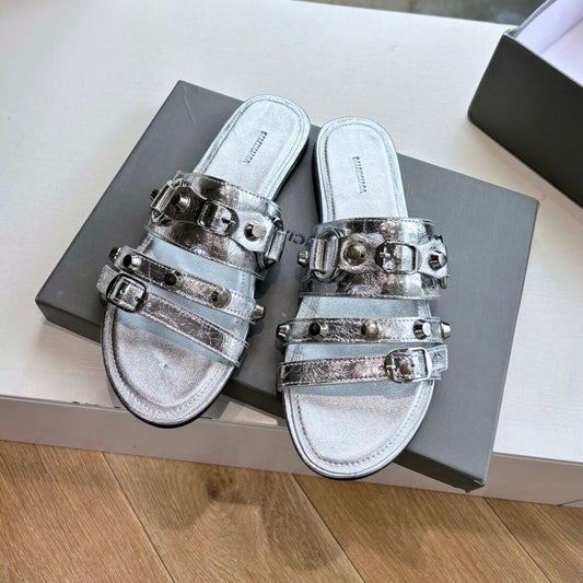 Edgy Stud-Designed Sandals