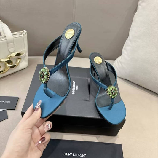 Runway Edition Crystal High-Heel Sandals