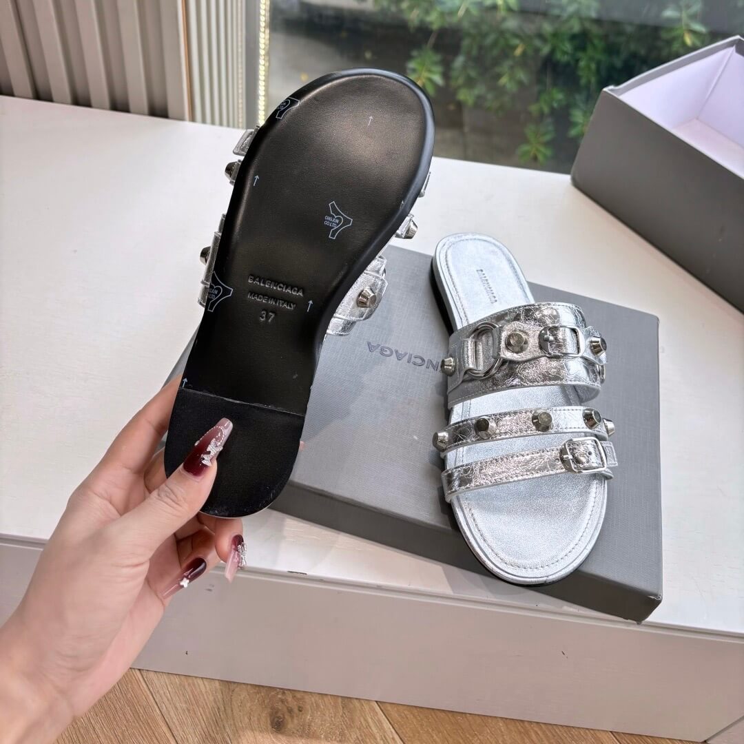 Edgy Stud-Designed Sandals